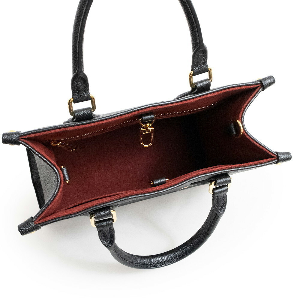 Louis Vuitton Go Shoulder Black the Crossbody PM Leather On Empreinte - Picture 3 of 10